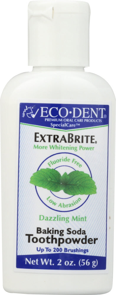 ECO-DENT: Extra Brite Tooth Whitener without Fluoride, 2 oz