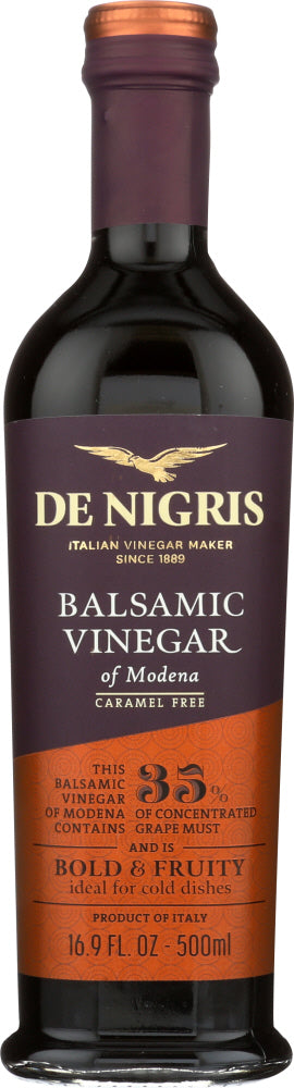 DE NIGRIS: Bronze Eagle Balsamic Vinegar, 16.9 oz