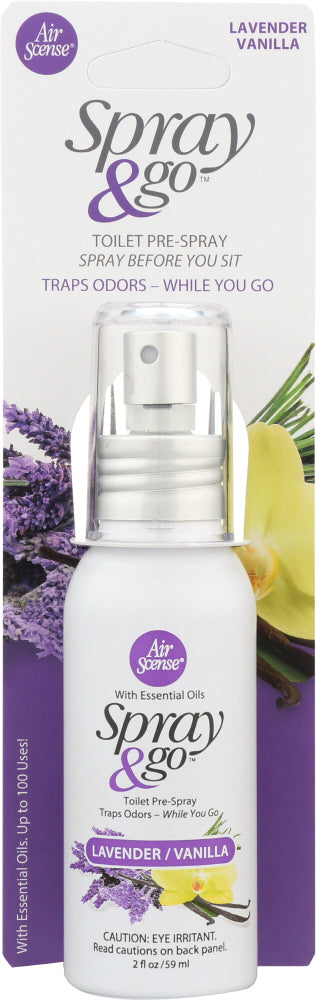 AIR SCENSE: Spray & Go Lavender Vanilla, 2 oz