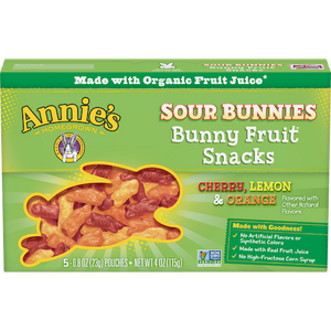 ANNIESNAT: Fruit Snack Sour, 4 oz