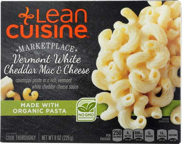 LEAN CUISINE: Mac & Cheese Vermont White Cheddar, 8 oz