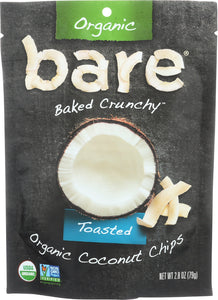 BARE: Organic Toasted Coconut Chips 2.8 Oz