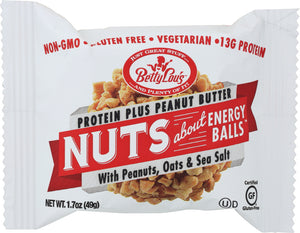 BETTY LOUS: Protein Plus Peanut Butter Balls, 1.7 oz