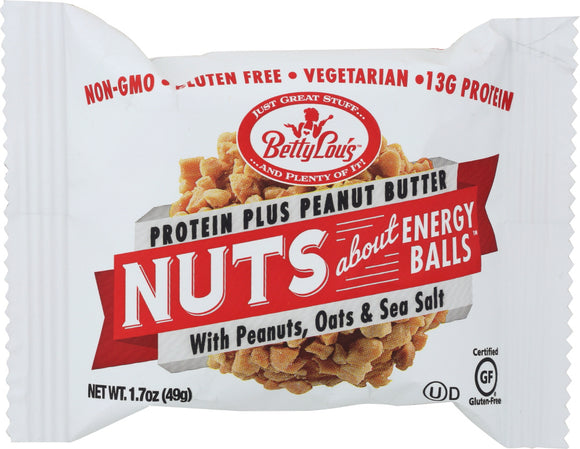 BETTY LOUS: Protein Plus Peanut Butter Balls, 1.7 oz