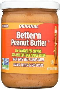 BETTER N' PEANUT BUTTER: Original Creamy Spread, 16 oz