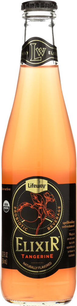 LIFEWAY: Organic Beverage Tangerine Probiotic Elixir, 12 fl oz