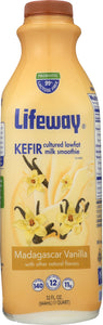 LIFEWAY: Kefir Low Fat Madagascar Vanilla, 32 oz