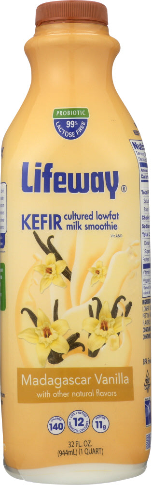 LIFEWAY: Kefir Low Fat Madagascar Vanilla, 32 oz