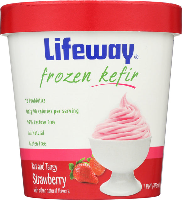 LIFEWAY: Frozen Kefir Tart and Tangy Strawberry, 16 oz