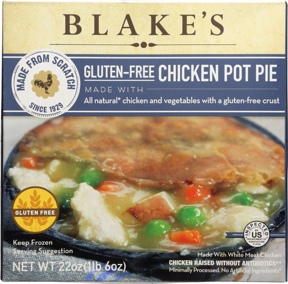 BLAKES: Pot Pie Chicken Gluten Free, 22 oz