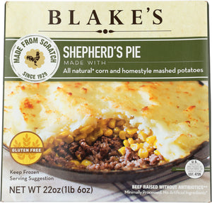 BLAKES: Frozen Shepherd's Pie Family Size, 22 oz