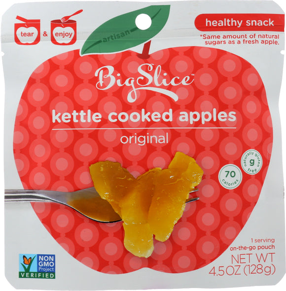 BIG SLICE: Pure Kettle Cooked Apples Natural, 4.5 oz