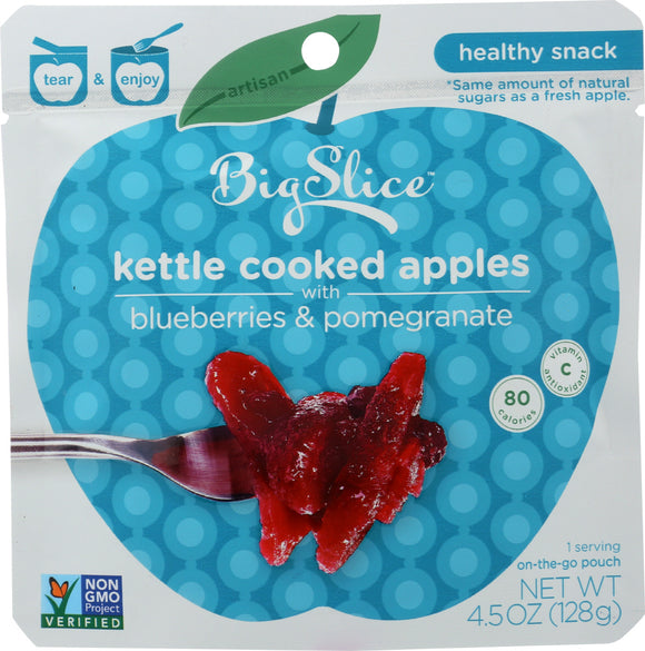 BIG SLICE: Pure Kettle Cooked Apples Blueberry Pomegranate, 4.5 oz