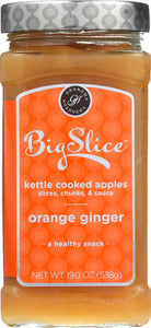 BIG SLICE: Kettle Cooked Apples Orange Ginger, 19 oz