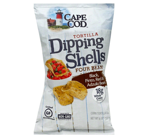 CAPE COD: Four Bean Dipping Shells, 6 oz