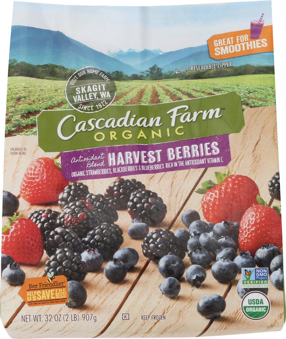 CASCADIAN FARM: Harvest Berries, 32 oz