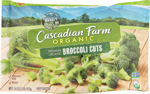 CASCADIAN FARMS: Organic Broccoli Cuts, 16 oz