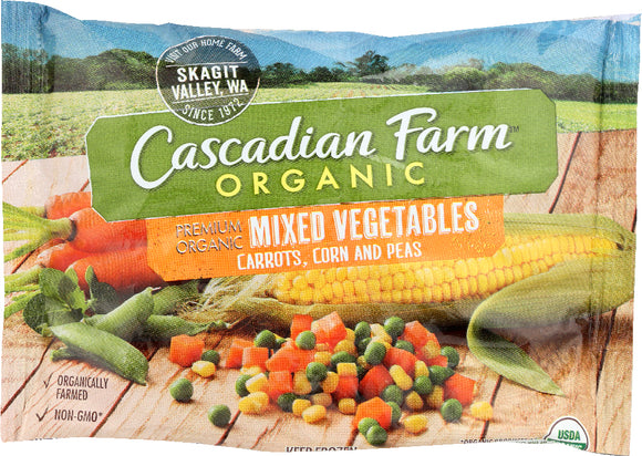 CASCADIAN FARMS: Mixed Vegetables, 16 oz