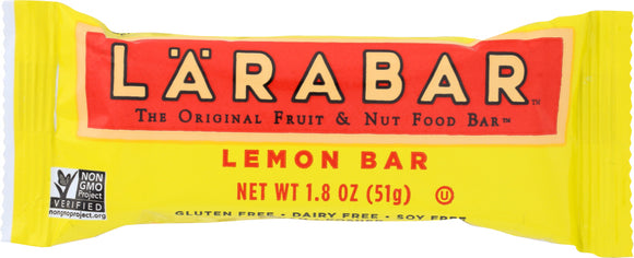 LARABAR: The Original Fruit & Nut Food Bar Lemon Bar, 1.8 oz