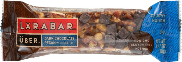 LARABAR: Uber Dark Chocolate Pecan with Sea Salt, 1.42 oz