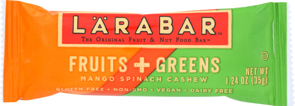 LARABAR: Bar Cashew Mango Spinach, 1.24 oz