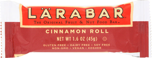 LARABAR: Bar Cinnamon Roll, 1.6 oz