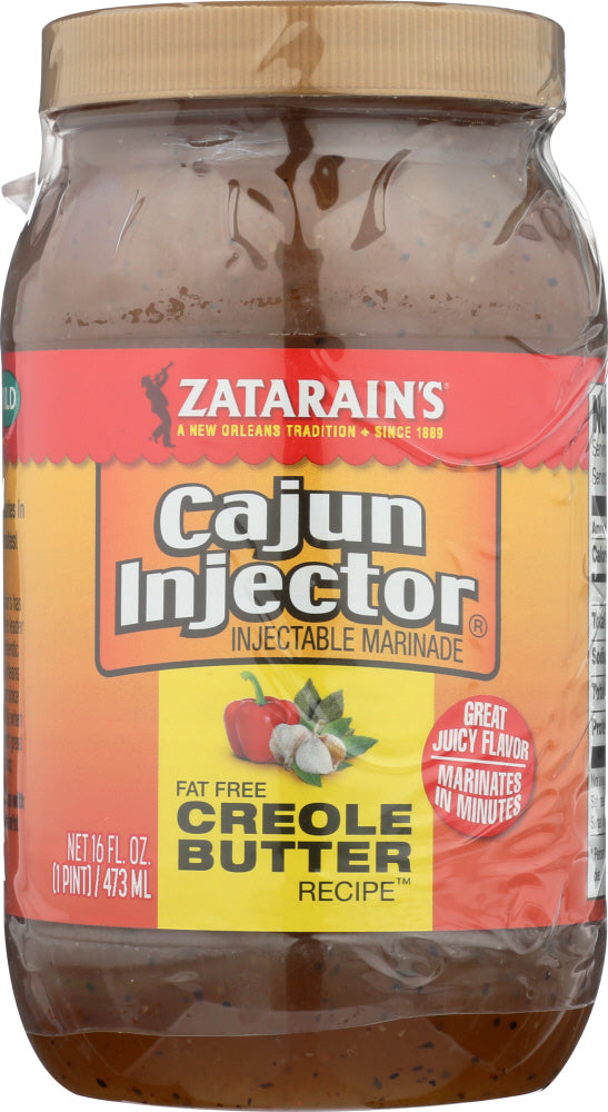 CAJUN INJECTOR: Injectable Marinade Creole Butter Recipe, 16 Oz