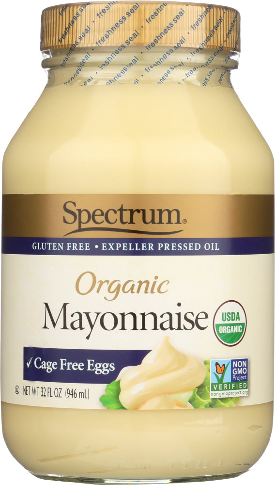 SPECTRUM NATURALS: Organic Mayonnaise, 32 oz