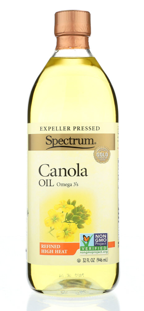 SPECTRUM NATURALS: Refined Canola Oil, 32 oz