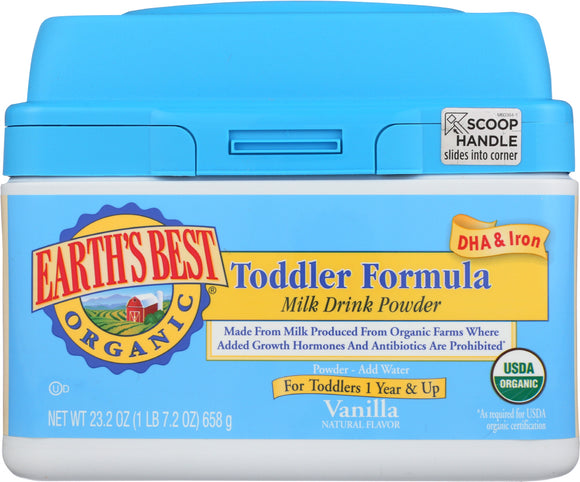 EARTHS BEST: Toddler Formula, 23.2 oz