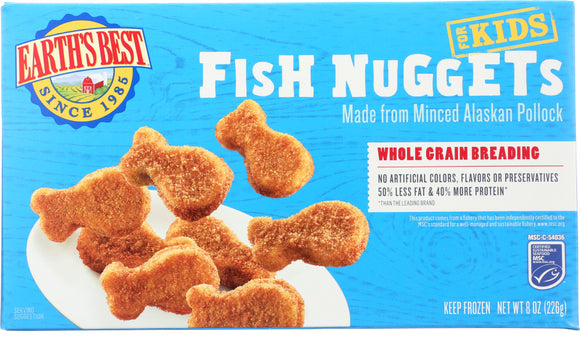 EARTHS BEST: Kidz Fish Nuggets, 8 oz