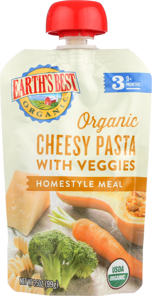 EARTHS BEST: Pasta Cheese with Veggies Organic, 3.5 oz