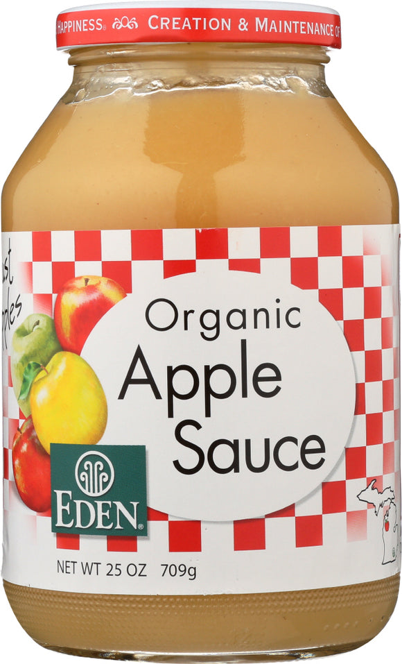 EDEN FOODS: Organic Apple Sauce, 25 oz