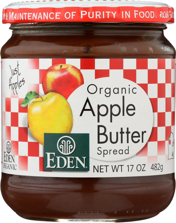 EDEN FOODS: Organic Apple Butter Spread, 17 oz