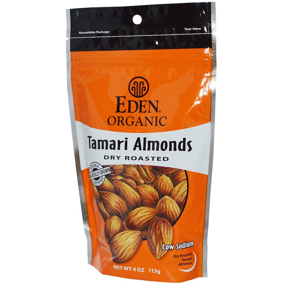 EDEN FOODS: Tamari Roasted Almonds Organic, 4 oz