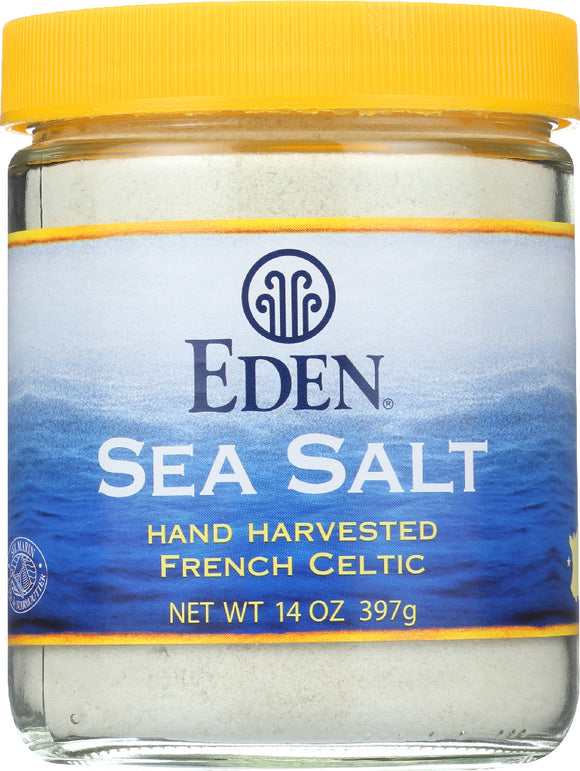 EDEN FOODS: Sea Salt Hand Harvested French Celtic, 14 oz