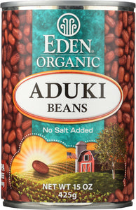 Eden Foods Organic Aduki Beans, 15 Oz