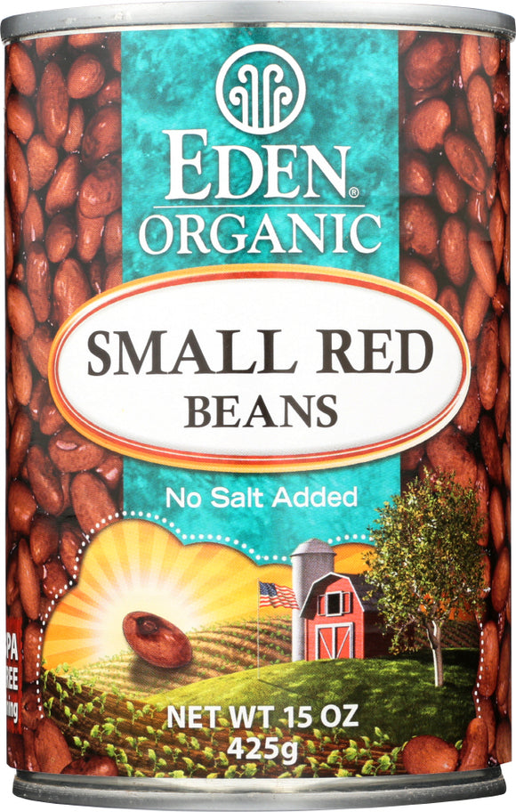 EDEN FOODS: Organic Small Red Beans, 15 oz