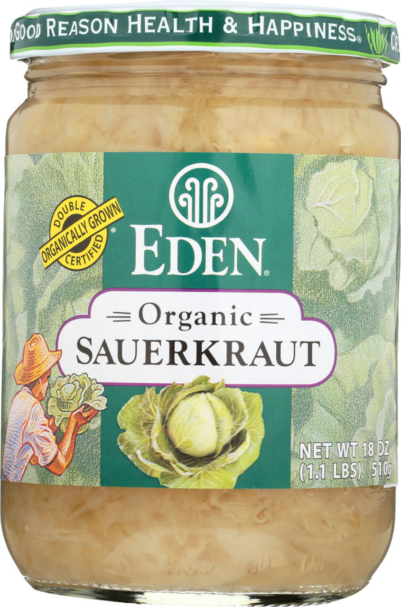 EDEN FOODS: Organic Sauerkraut, 18 oz