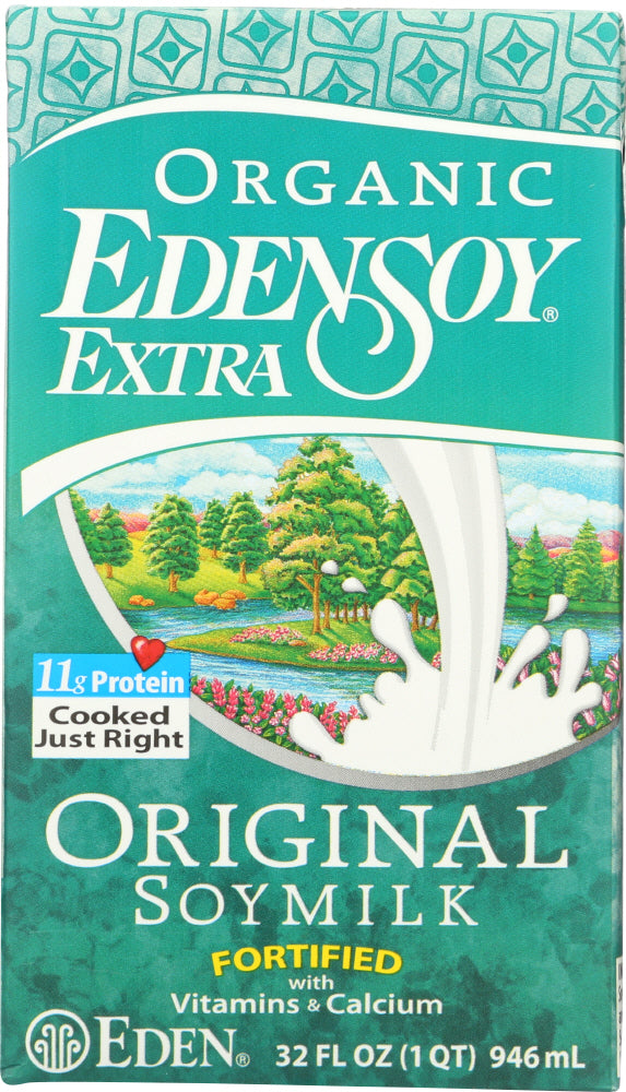 EDENSOY: Extra Soymilk Fortified Original, 32 oz