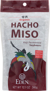 EDEN FOODS: Certified Organic Hacho Miso, 12.1 oz