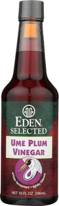 EDEN FOODS: Selected Ume Plum Vinegar, 10 oz