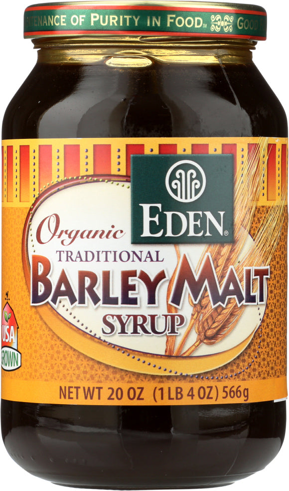 EDEN FOODS: Organic Traditional Barley Malt Syrup, 20 oz