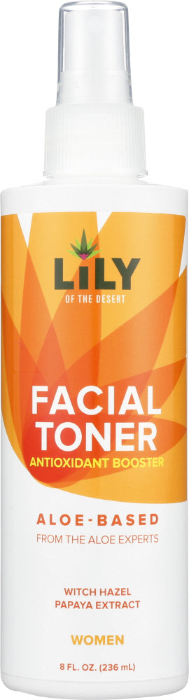 LILY OF THE DESERT: Facial Toner Women, 8 fl oz