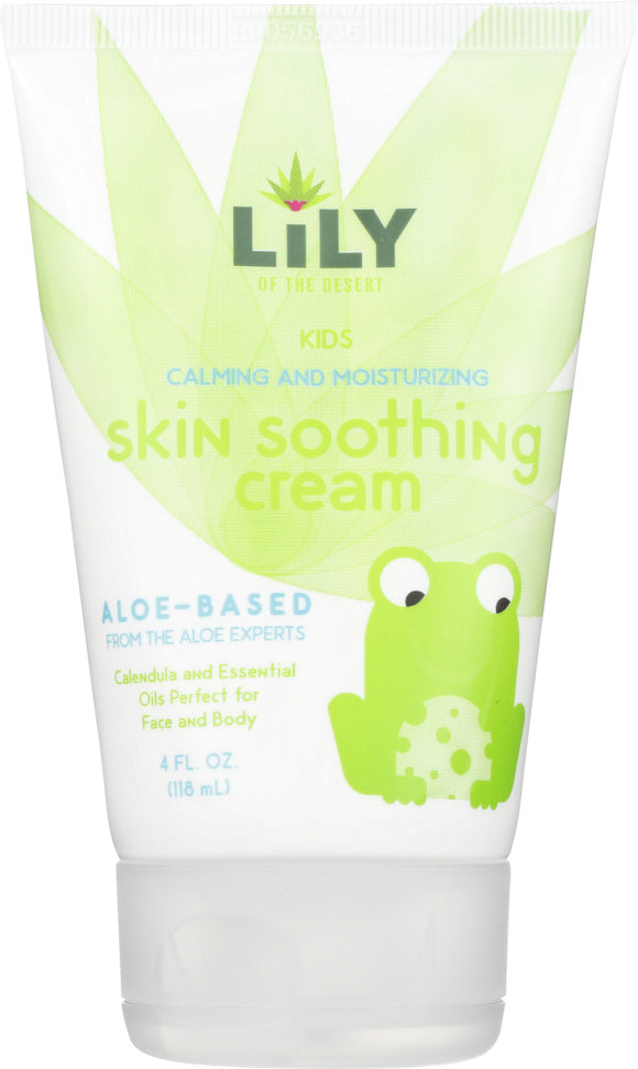 LILY OF THE DESERT: Skin Soothing Cream Kids, 4 fl oz