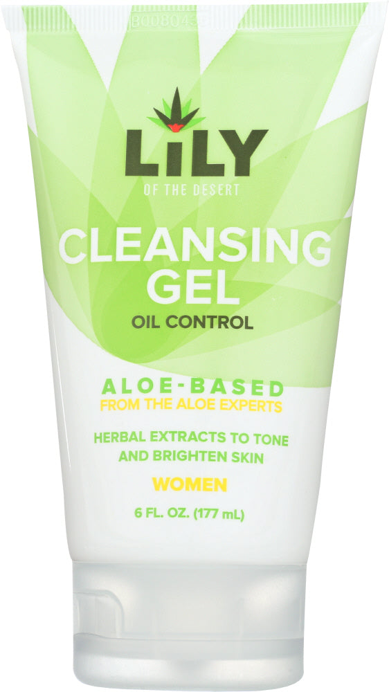 LILY OF THE DESERT: Cleansing Gel Oily Women, 6 fl oz