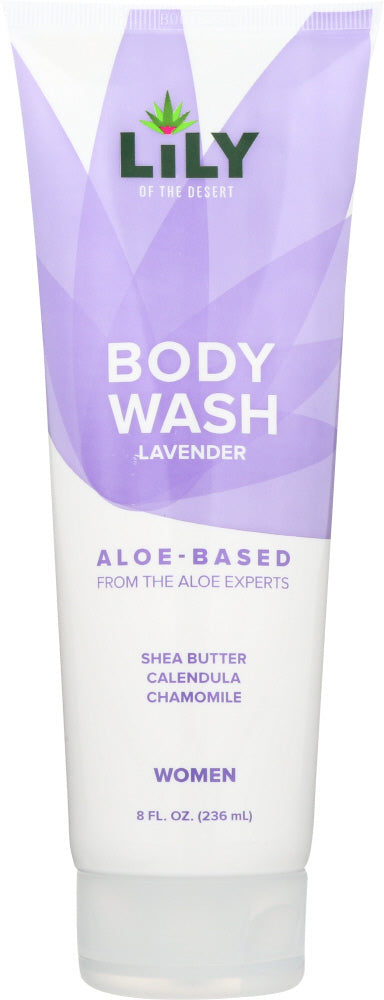LILY OF THE DESERT: Body Wash Lavender, 8 fl oz