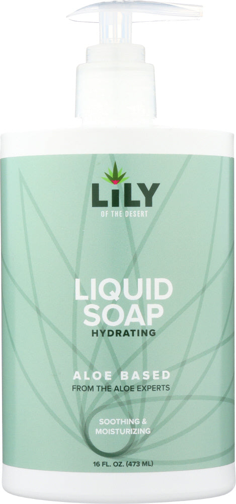 LILY OF THE DESERT: Aloe 80 Organics Liquid Soap Aloe Vera, 16 oz