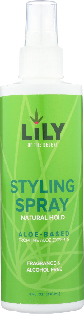 LILY OF DESERT: Aloe 80 Organics Styling Spray Aloe Vera, 8 oz