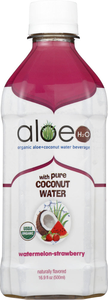 LILY OF THE DESERT: Water Coconut Aloe Strawberry Watermelon, 16.9 oz